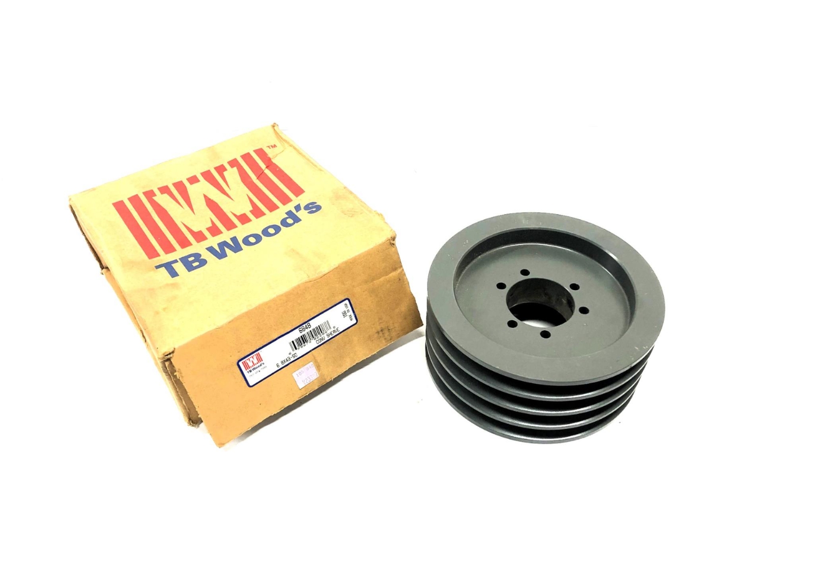 TB Wood's 4 Groove Conv Sheave 6.8X4B-SD 684B NOS