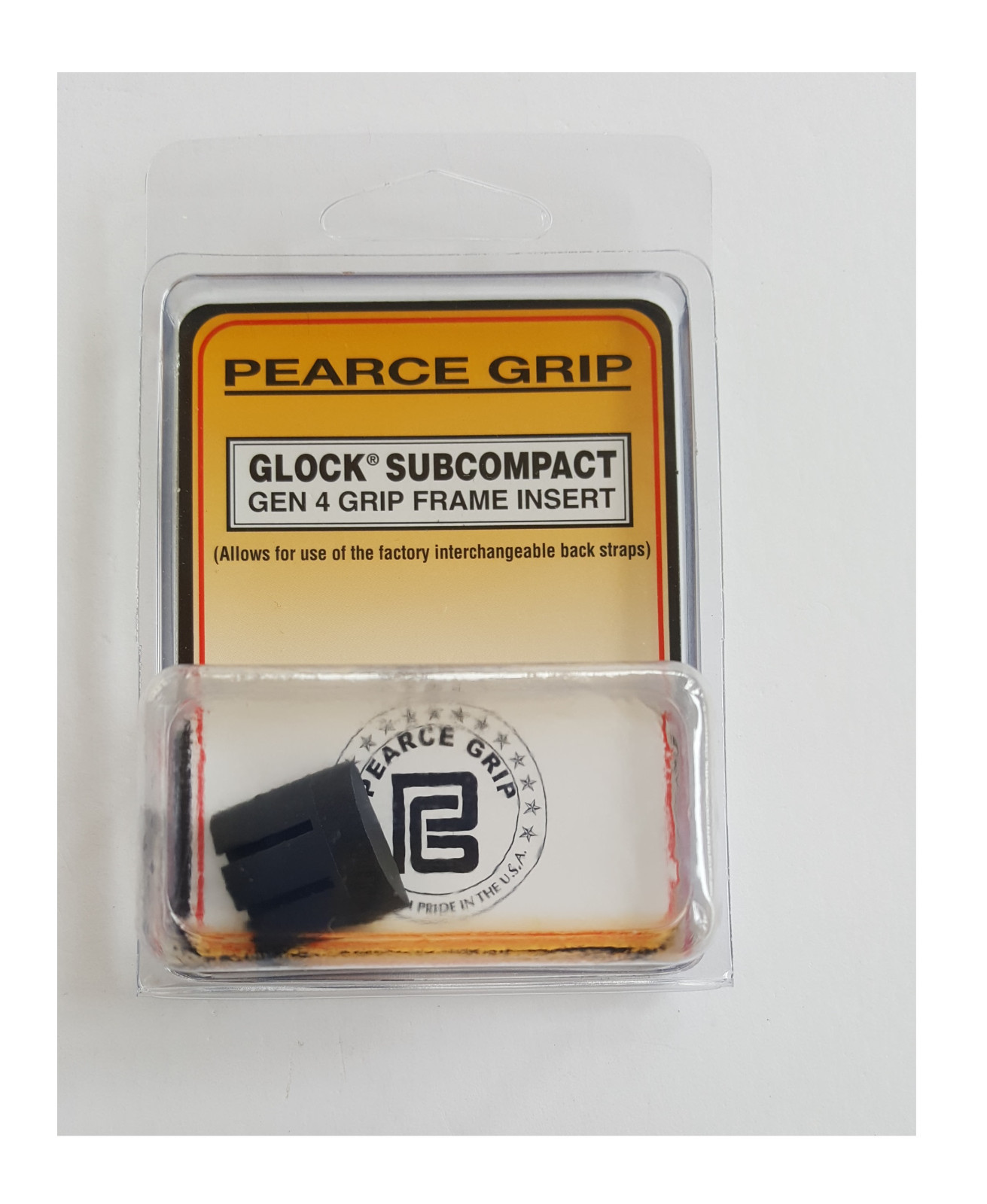 Pearce Grip PG-G4SC for GLOCK Sub Compact Frame Plug Insert GEN 4 & 5 - 26 27 33