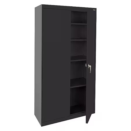 Sandusky Lee Vf41361872-09 Storage Cabinet, 72 In H, 36 In W, 18 In D, Swing,