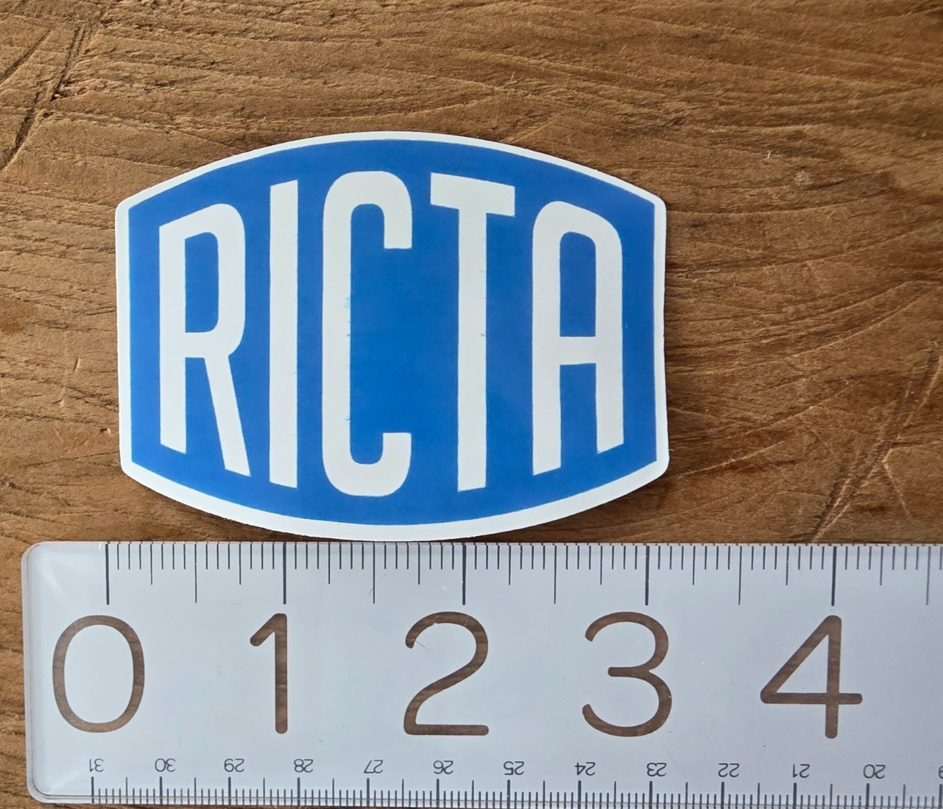 Ricta Wheels Decal Ricta Wheels Sticker Skateboard Decal Ricta Decal #s2