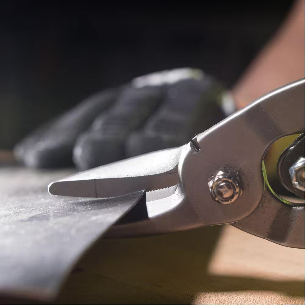 Right-Cut Aviation Snips with Wire Cutter