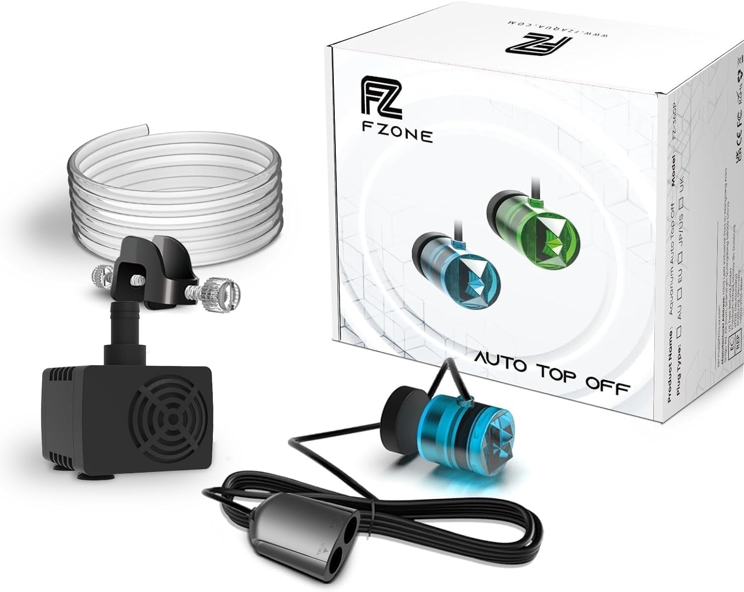 Aquarium ATO Auto Top Off Refilling System w/Dual Optical Sensor for Both Reef