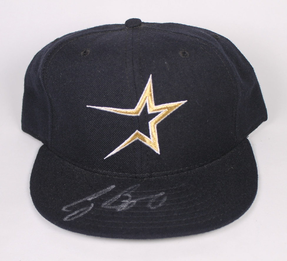Craig Biggio Autographed Signed Houston Astros Baseball Hat AMCo COA 20416