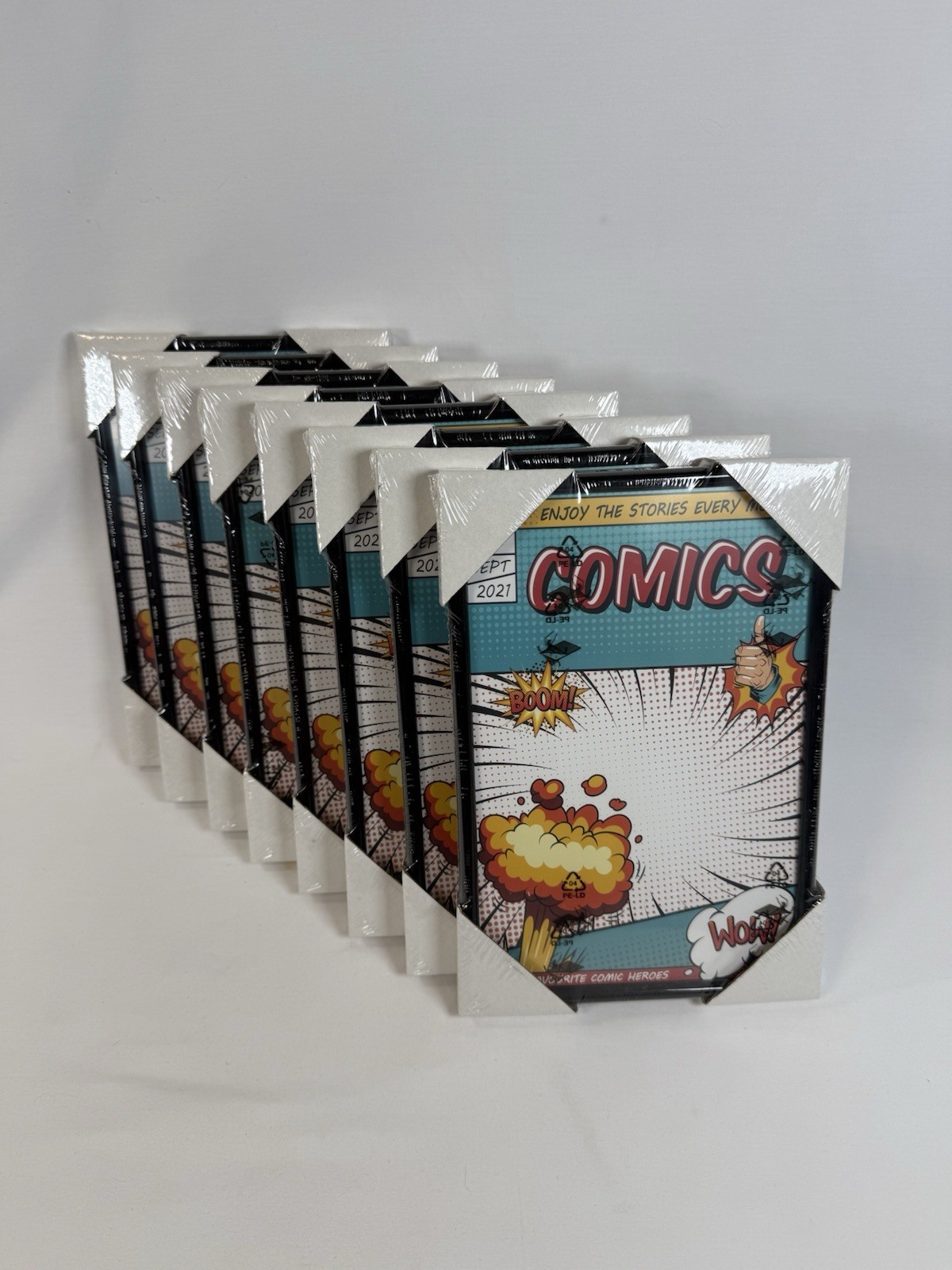Comic Book Frame, 8 Pack, Ultraviolet UV Protection, Fits Current Comics up to 6