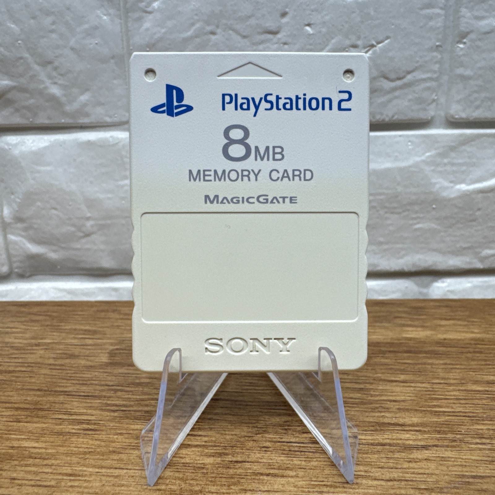 Sony PS2 Memory Card 8MB White SCPH-10020 MagicGate OEM Refurbished Tested