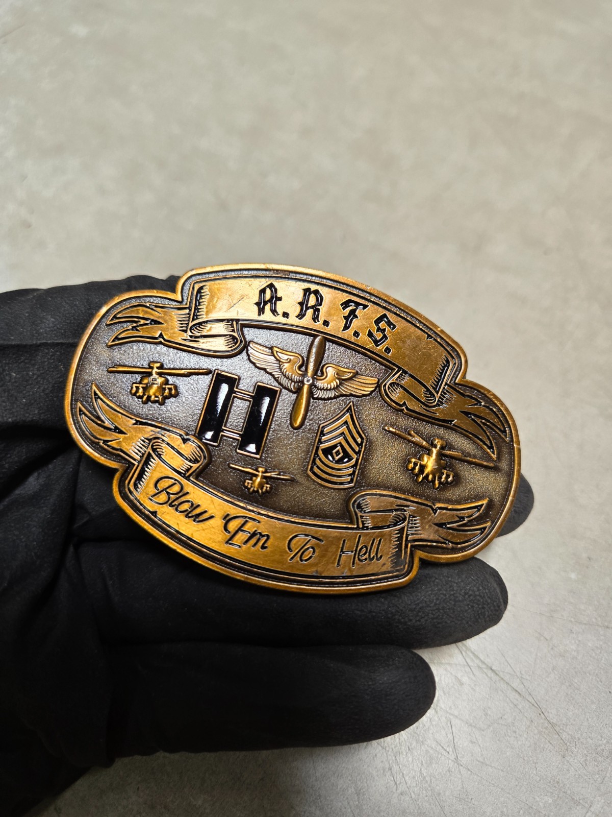 Grim Reapers Alpha Co Challenge Coin