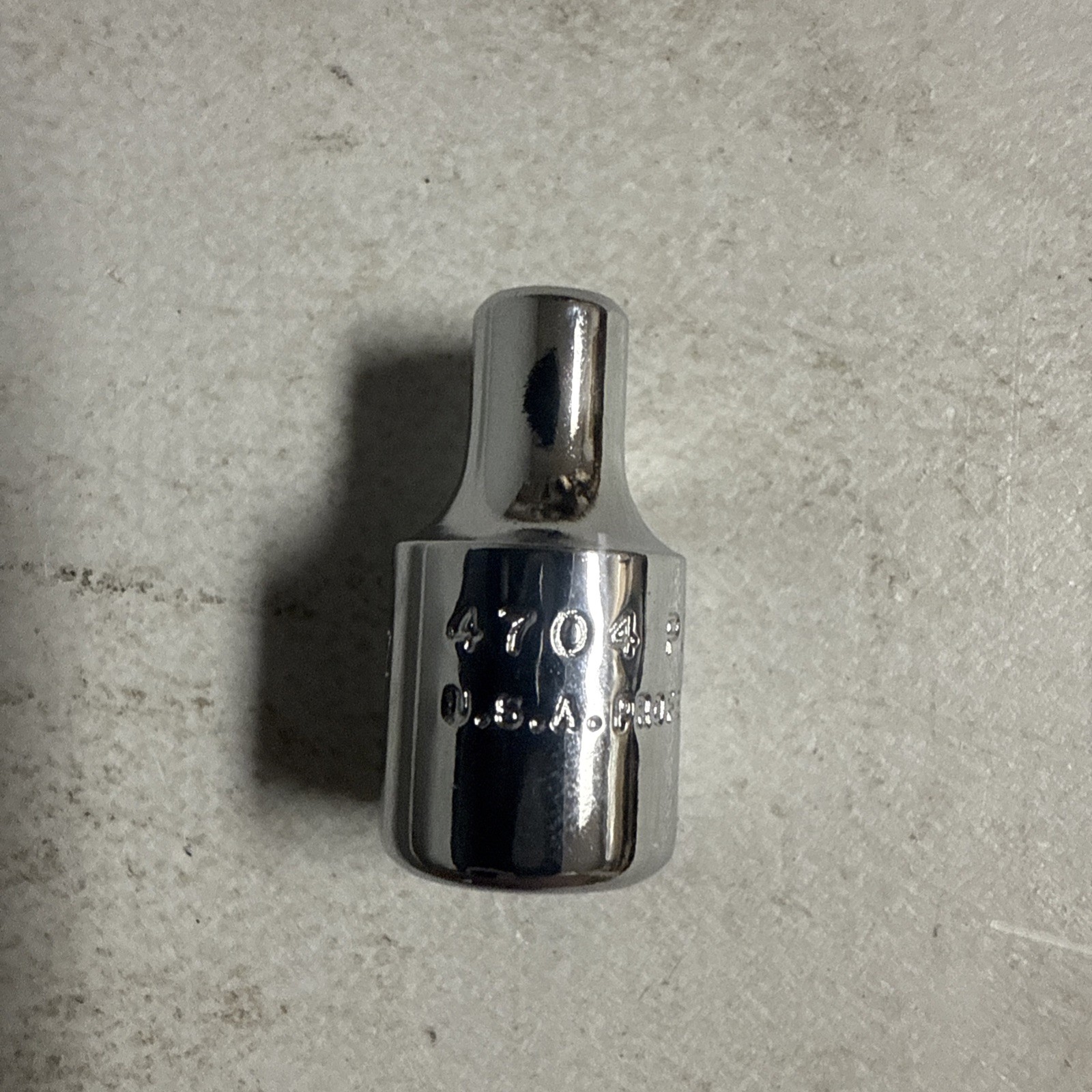 PROTO J4704 Socket, Steel, Chrome, 1/8 in 6 Point 429L98