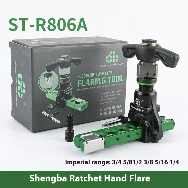 Eccentric Flaring Tool for Copper Tube, Dual-Purpose Handheld Pipe Expander