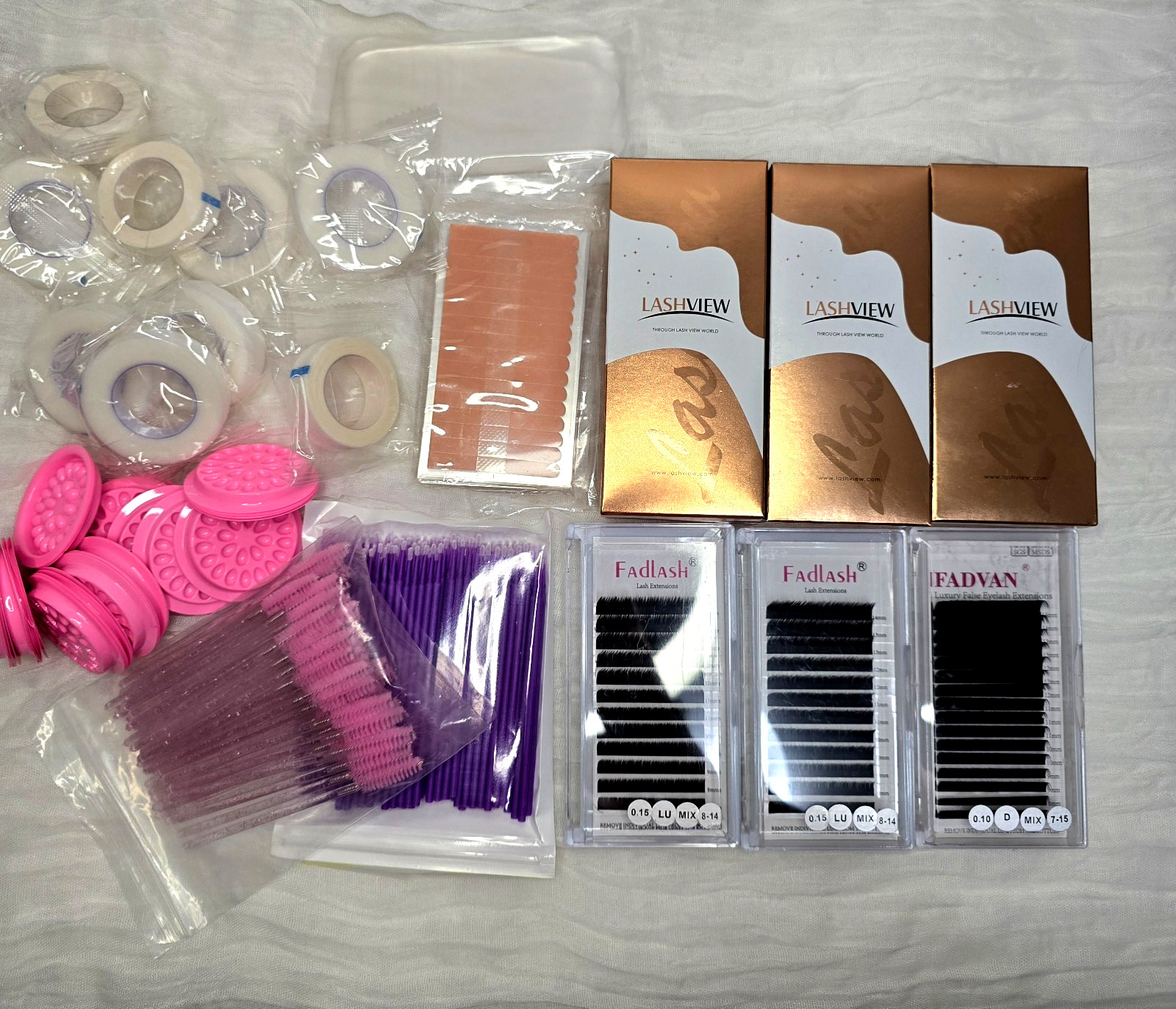 Lash Extension Kit – Large Professional Supplies Bundle (New)