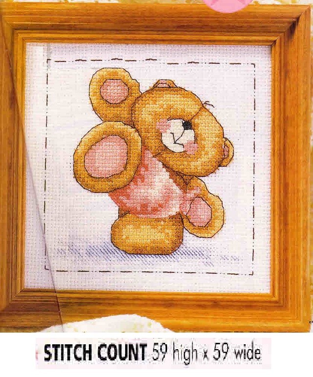 FOREVER FRIENDS CROSS STITCH  PATTERN ONLY    EQ -  QV