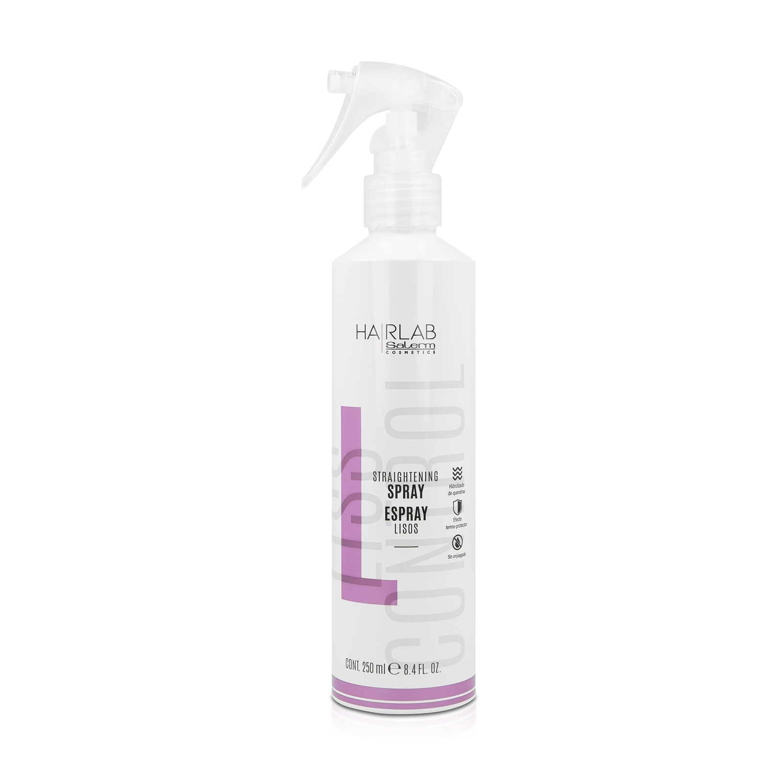 Salerm Hair Lab Straightening Spray 8.45 Fl Oz - espray lisos protector térmico