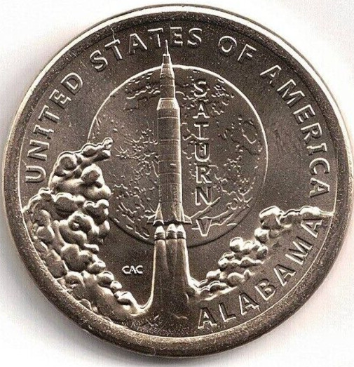 2024-P Philadelphia $1 Coin for American Innovation Alabama Series!
