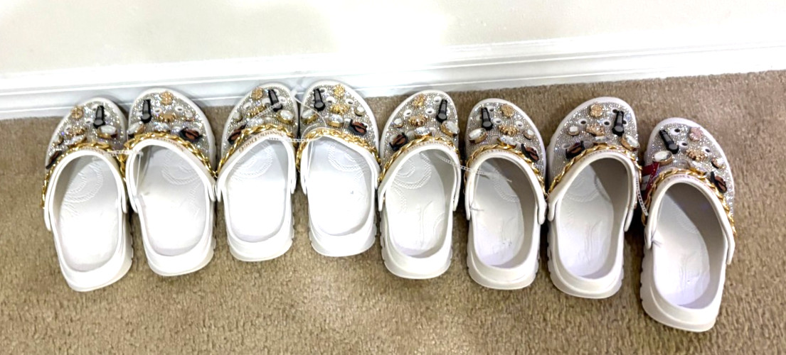Women's Snoop Dogg Skechers Arch Fit Footsteps - Rolling N Gold Clog Sandals