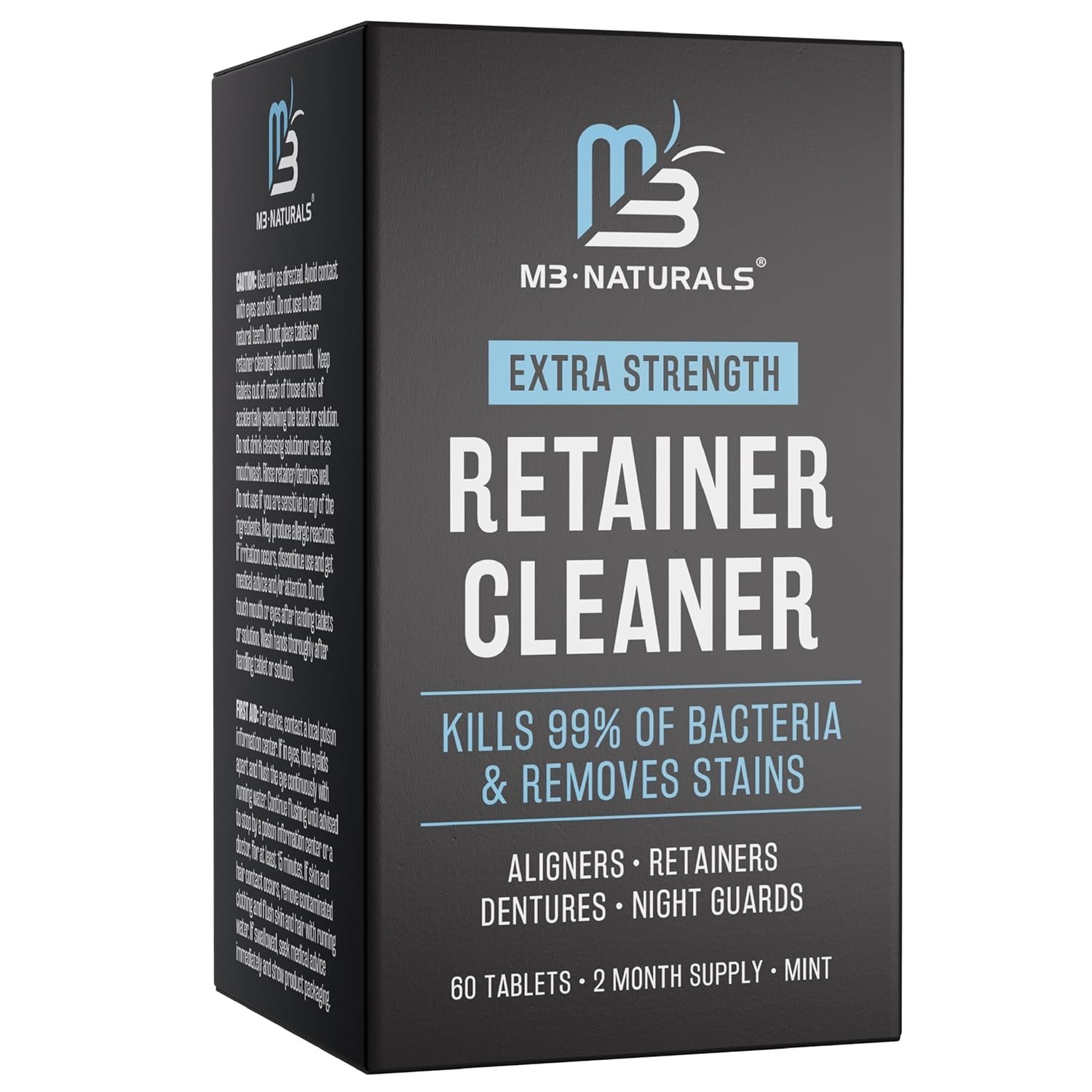 Retainer Cleanser Tablets 60 Count Mint