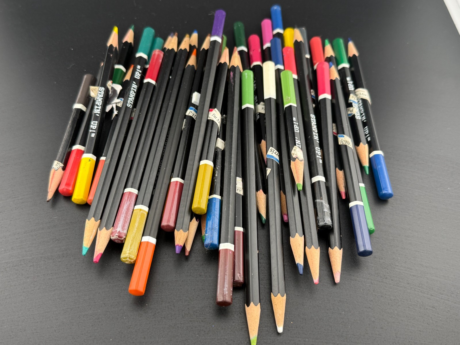 Stampin' Up! Watercolor Pencils 42pc Lot Stamping Paper Craft Colored Art