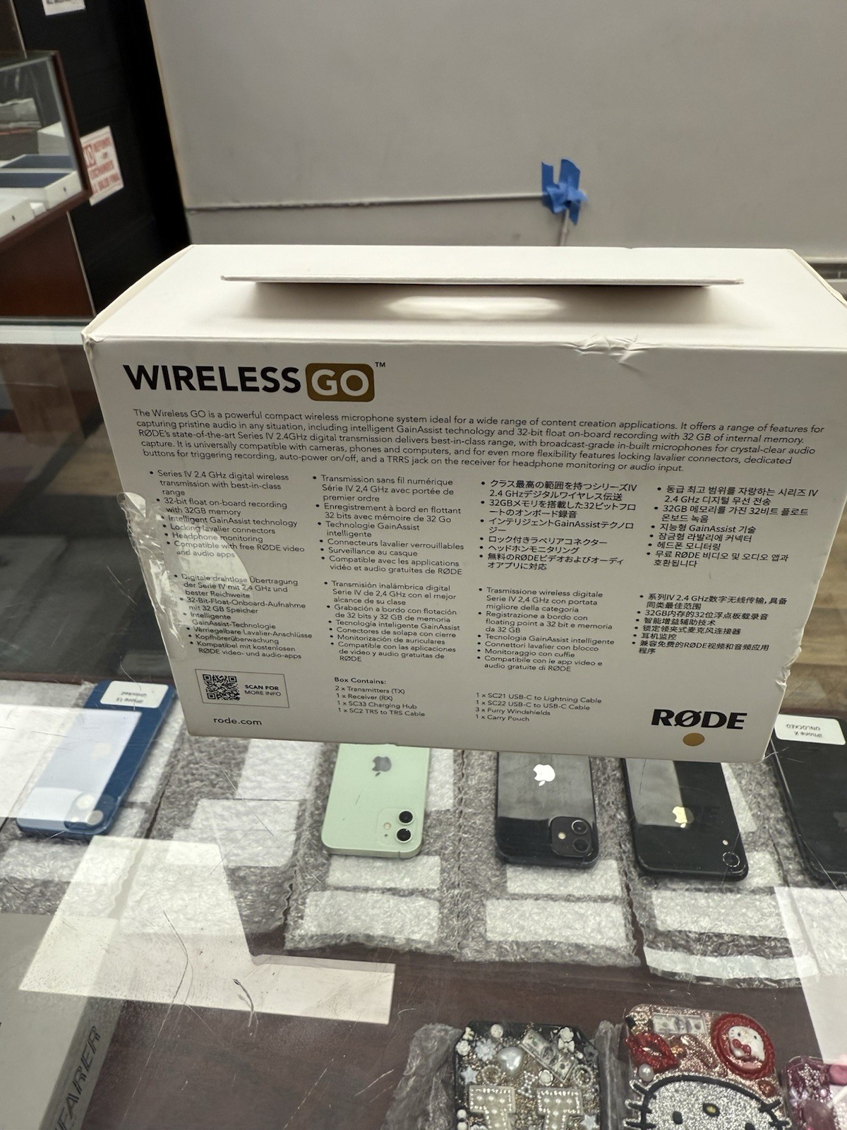Rode Wireless GO Gen 3 32-bit Float Gain Assist USB-C iPhone/iPad Black