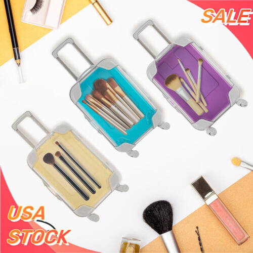 Simulation Mini Trolley Cases Suitcase Set candies Case W/4 Wheel 12 PCS USA