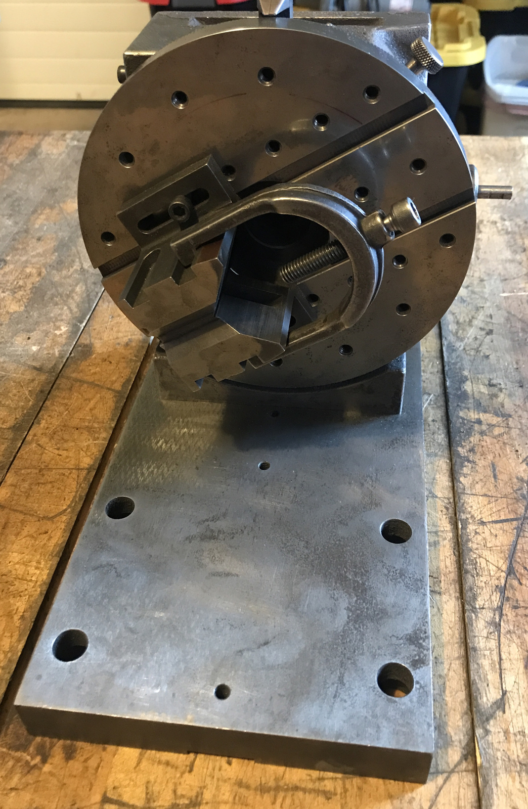 Harig #2 grindall grinding fixture Mounted On Plate