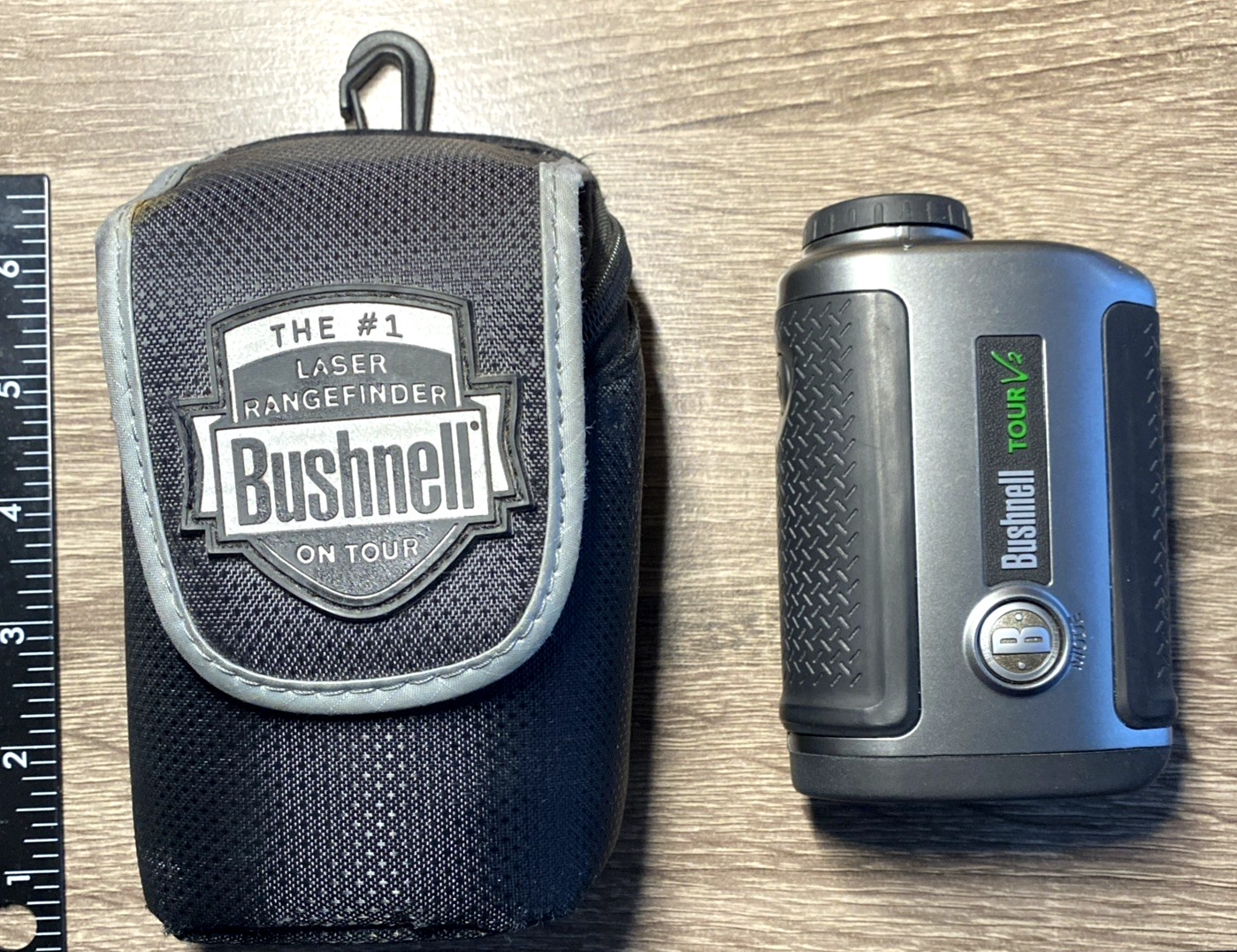 Bushnell Tour V2 Rangefinder Golf Laser Range Finder Tested Battery Not Included