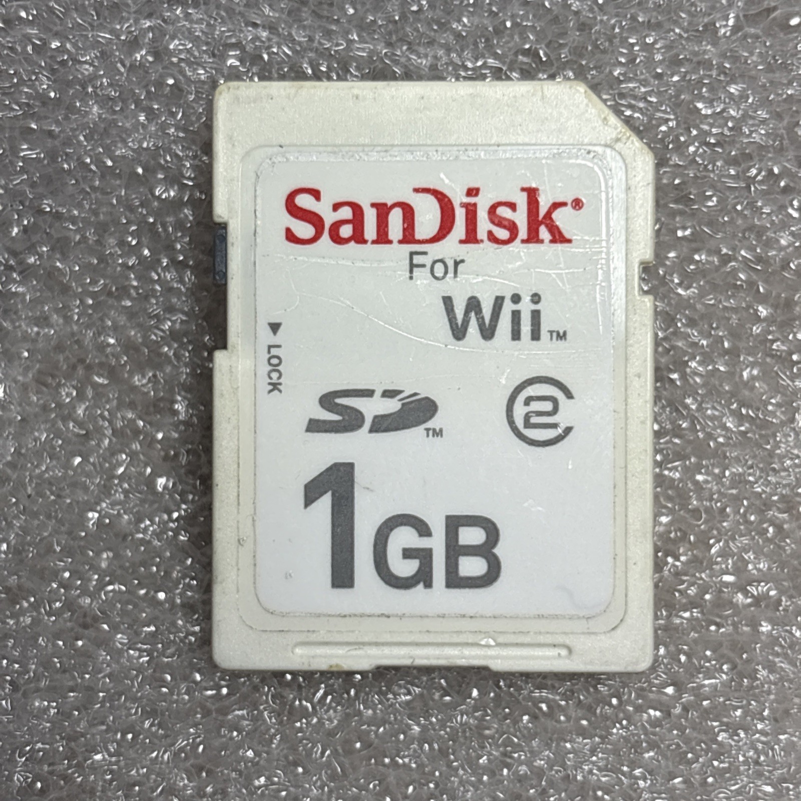 SanDisk 1.0 GB Gaming SD For Nintendo Wii Gaming Memory Card | Works Perfectly