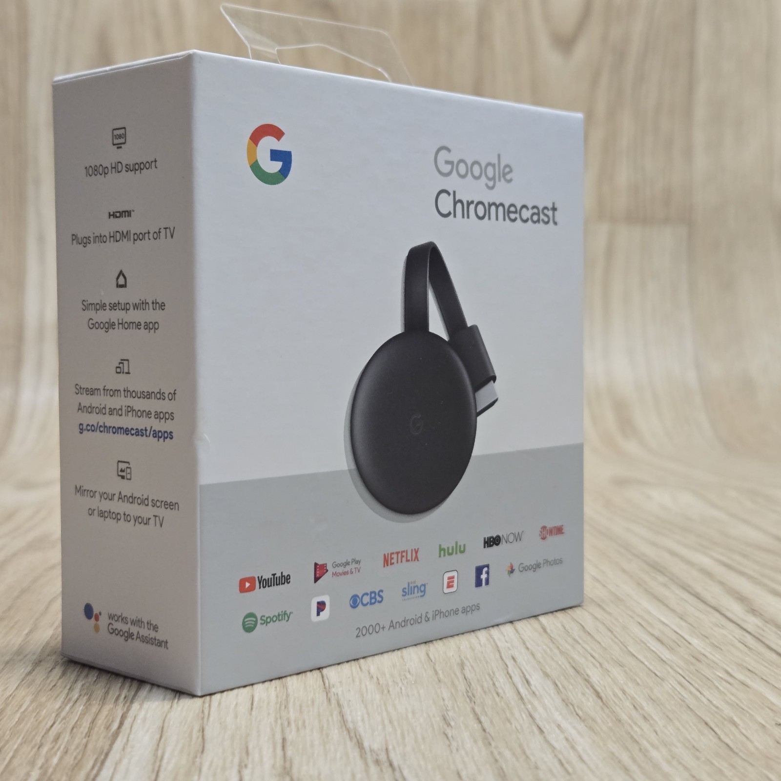 Google Chromecast 3rd Generation GA00439-US Streaming Media Player