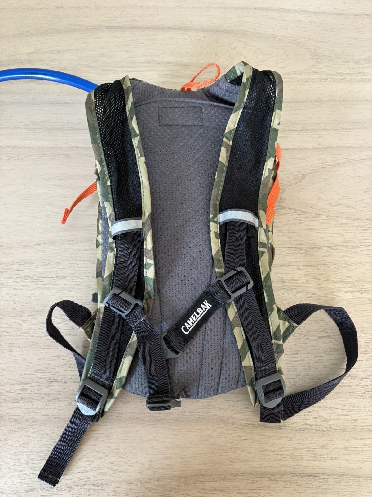 Camelbak Mini Mule Hydration Backpack Olive Green Camouflage Hiking Camping