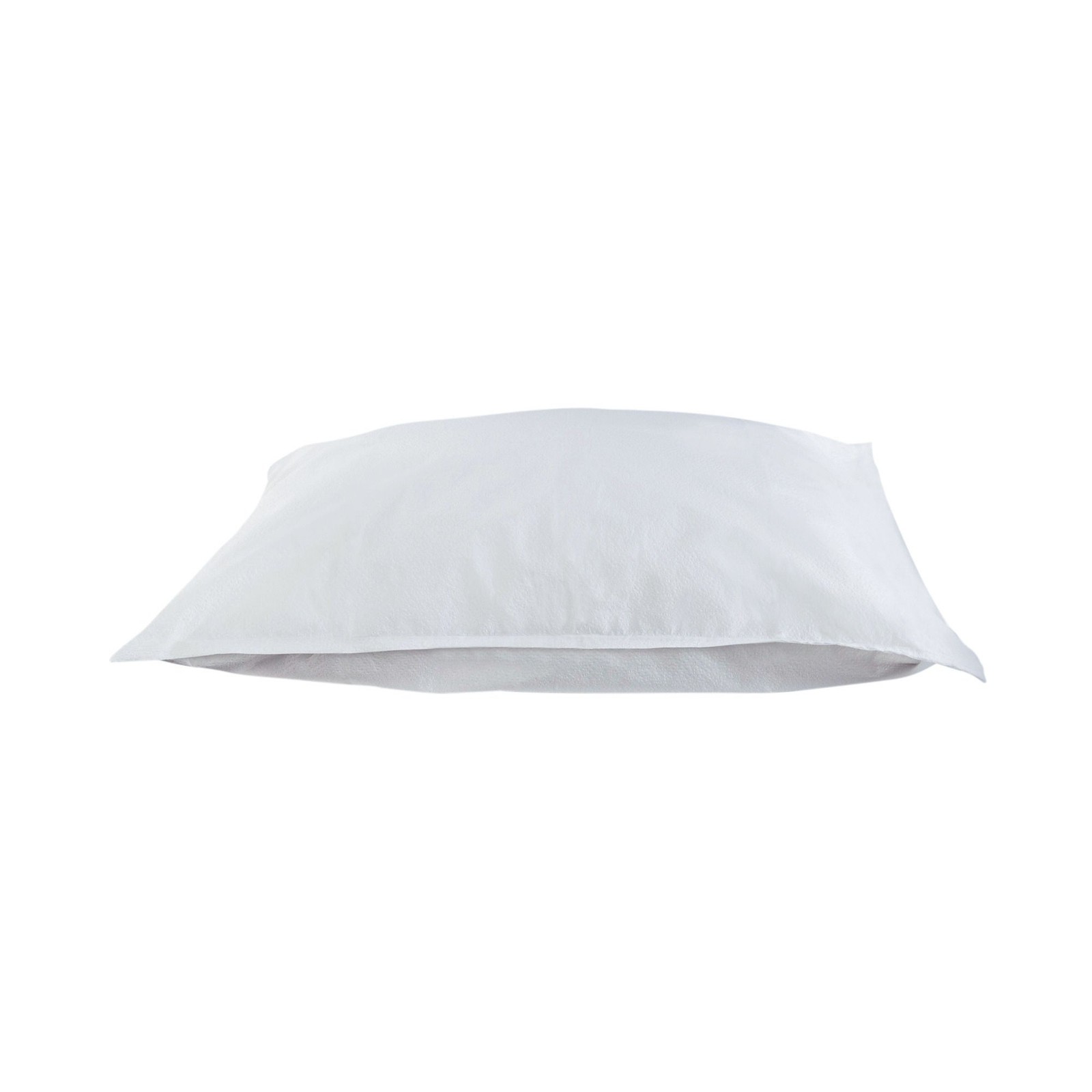 McKesson Pillowcase Standard 21 x 30" Disposable White Tissue / Poly 500 Ct