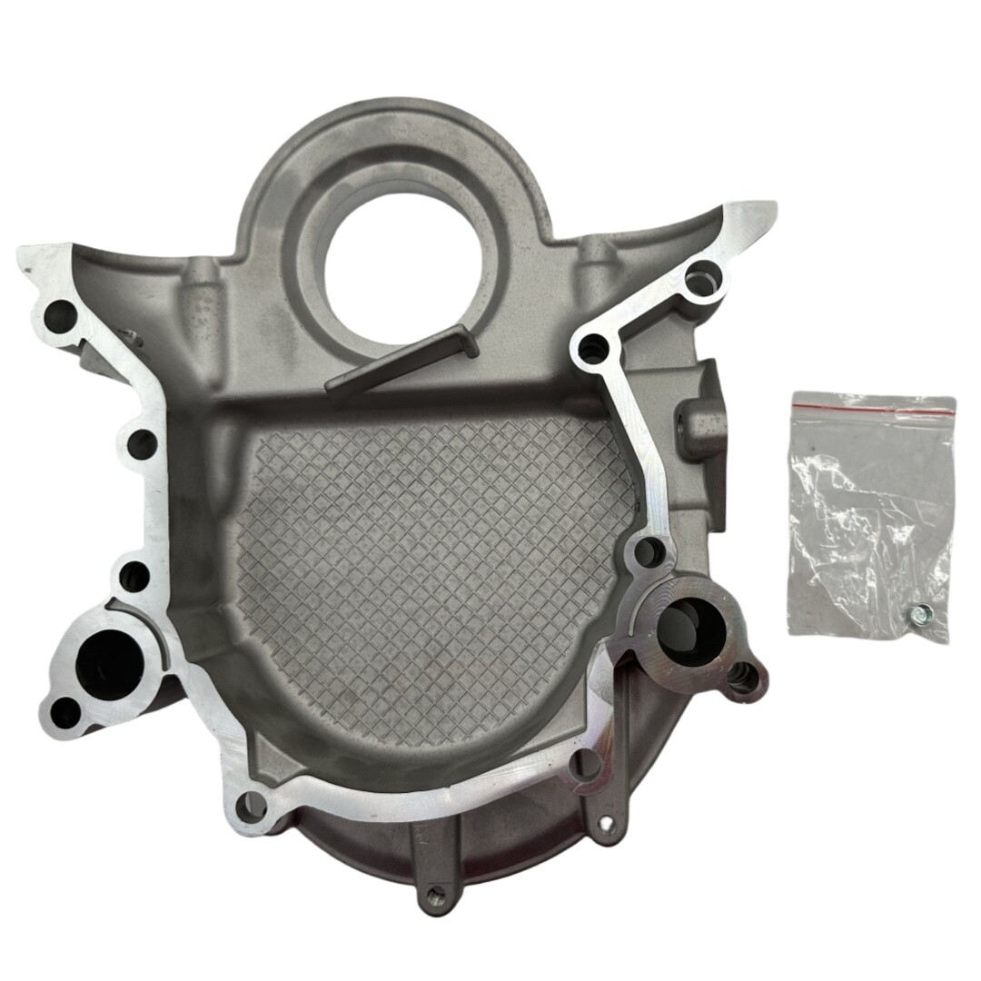 Enginequest TC351A Aluminum Timing Chain Cover 289 302 351W Ford Windsor V8