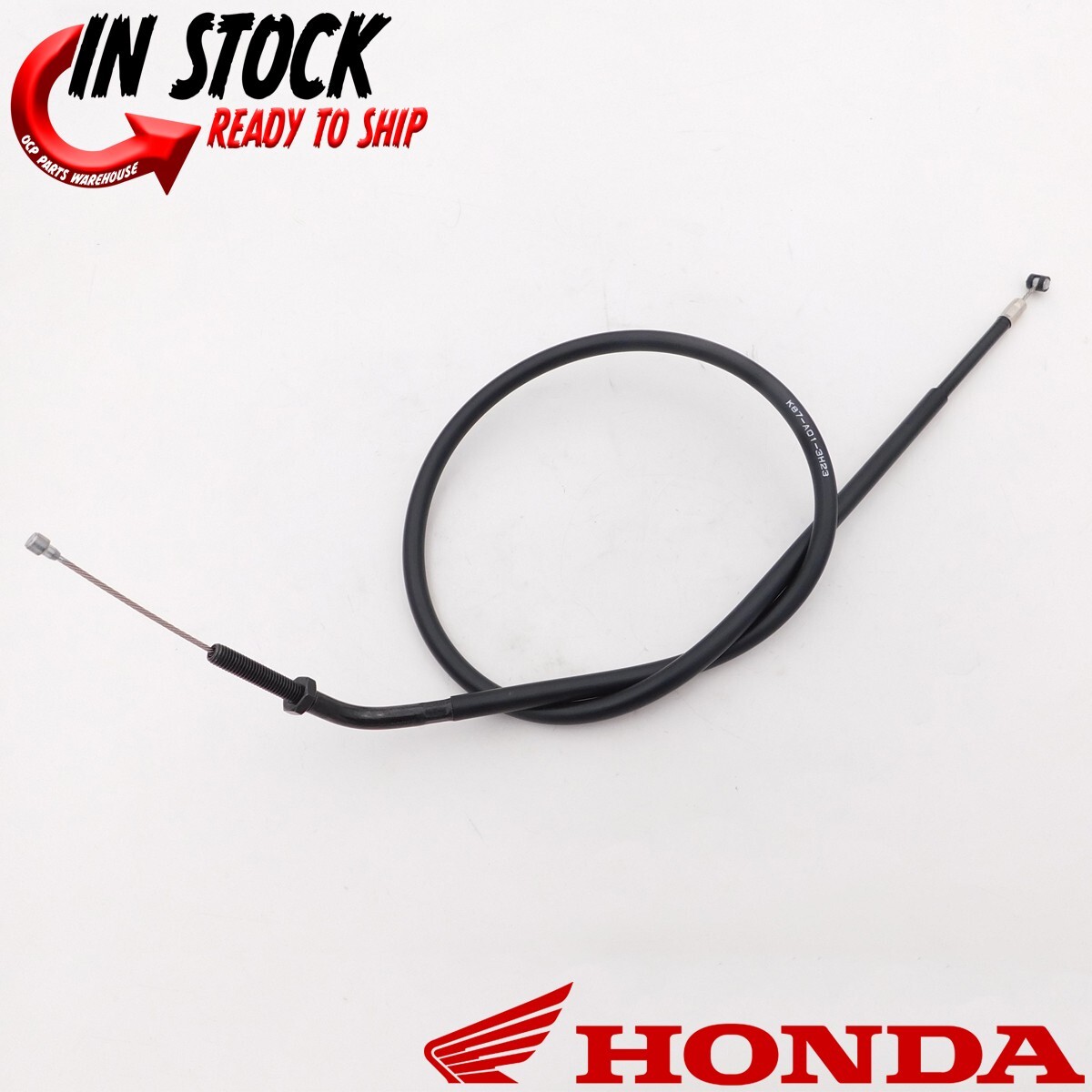 HONDA CLUTCH CABLE 2017-2024 CMX300 REBEL 300 GENUINE OEM 22870-K87-A01 NEW