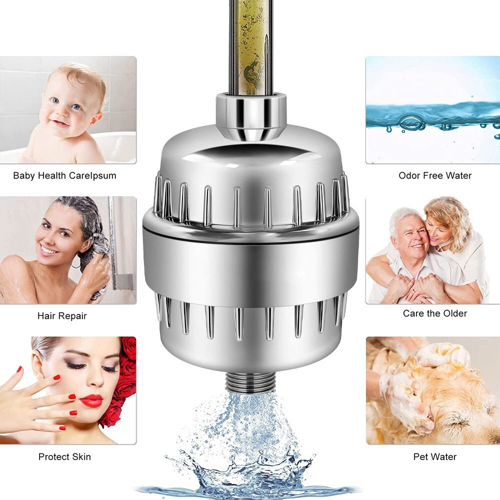 Shower Filter For Hard Water Shower Head Filter HandheldRemove Chlorine Fluoride
