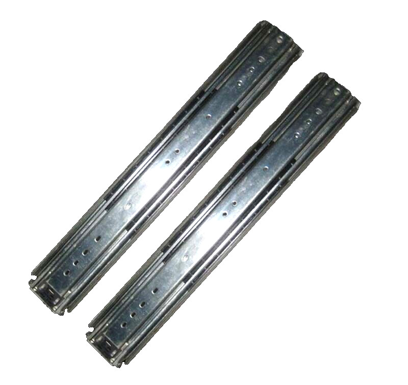 Three-section Drawer Guide 1 Pair Drawer Rail Extension 76mm/3in Width