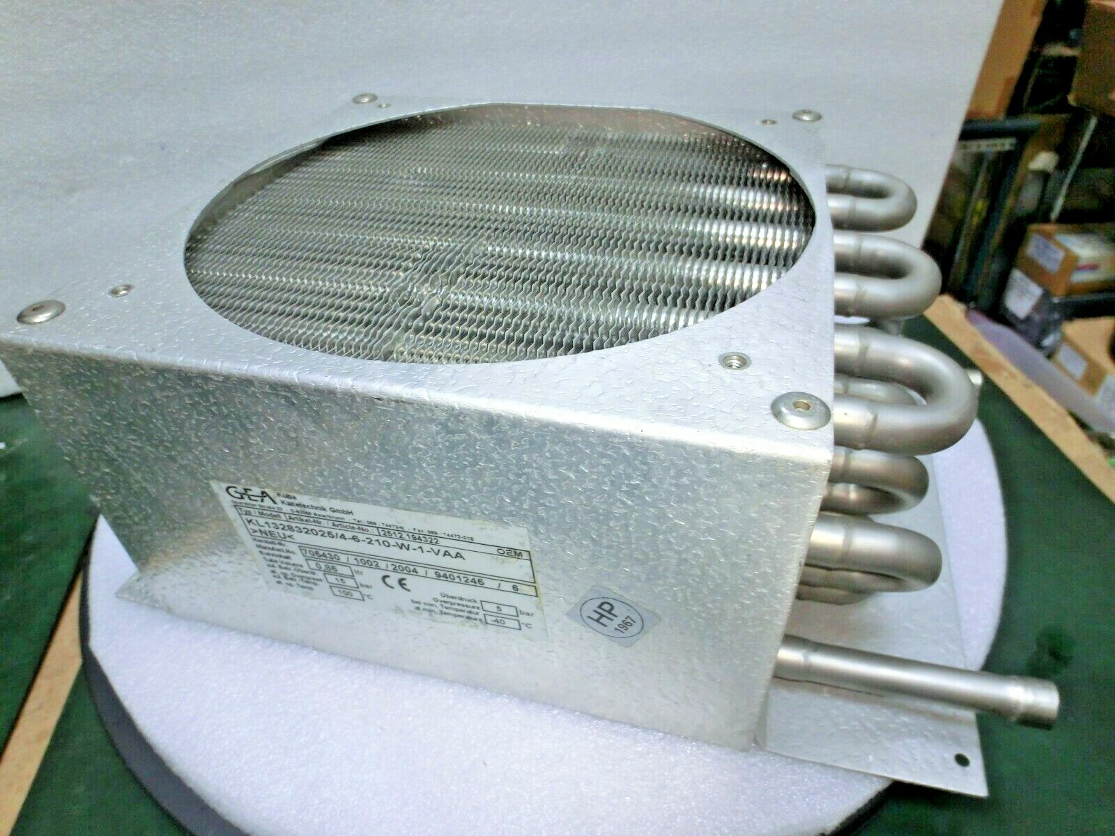 GEA Kuba KL132832025/4-6-210-W-1-VAA NEU ,2512.194322 Heat Echanger,unus,GE~7668
