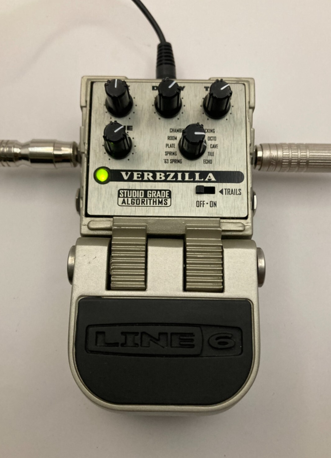 Line 6 ToneCore Verbzilla Reverb Guitar Effect Pedal Tested Working