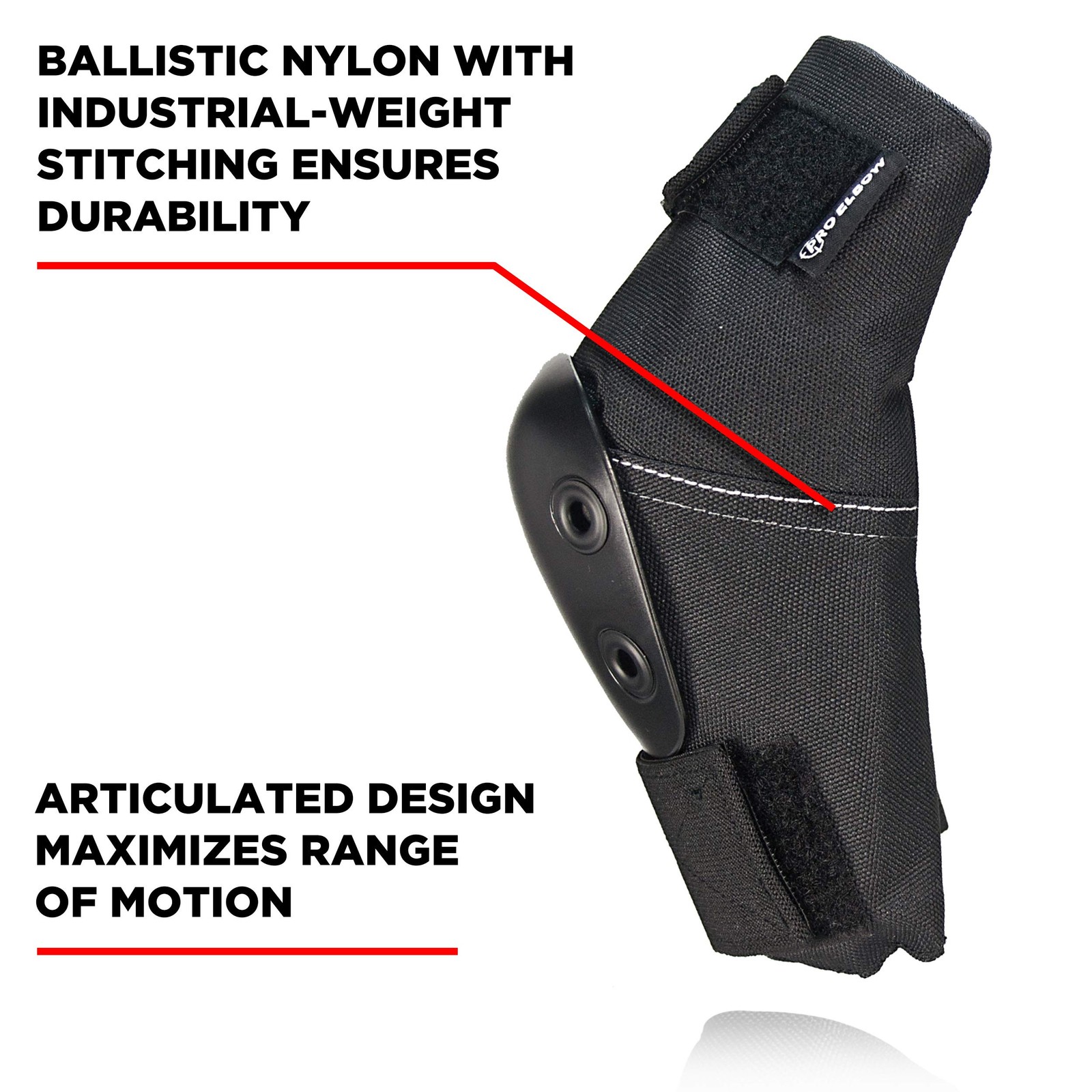 187 Killer Pads Pro Elbow Pad Black Small