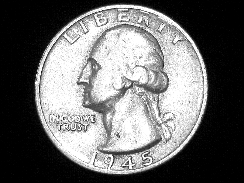1945-S Washington Quarter --- Extra Fine +++