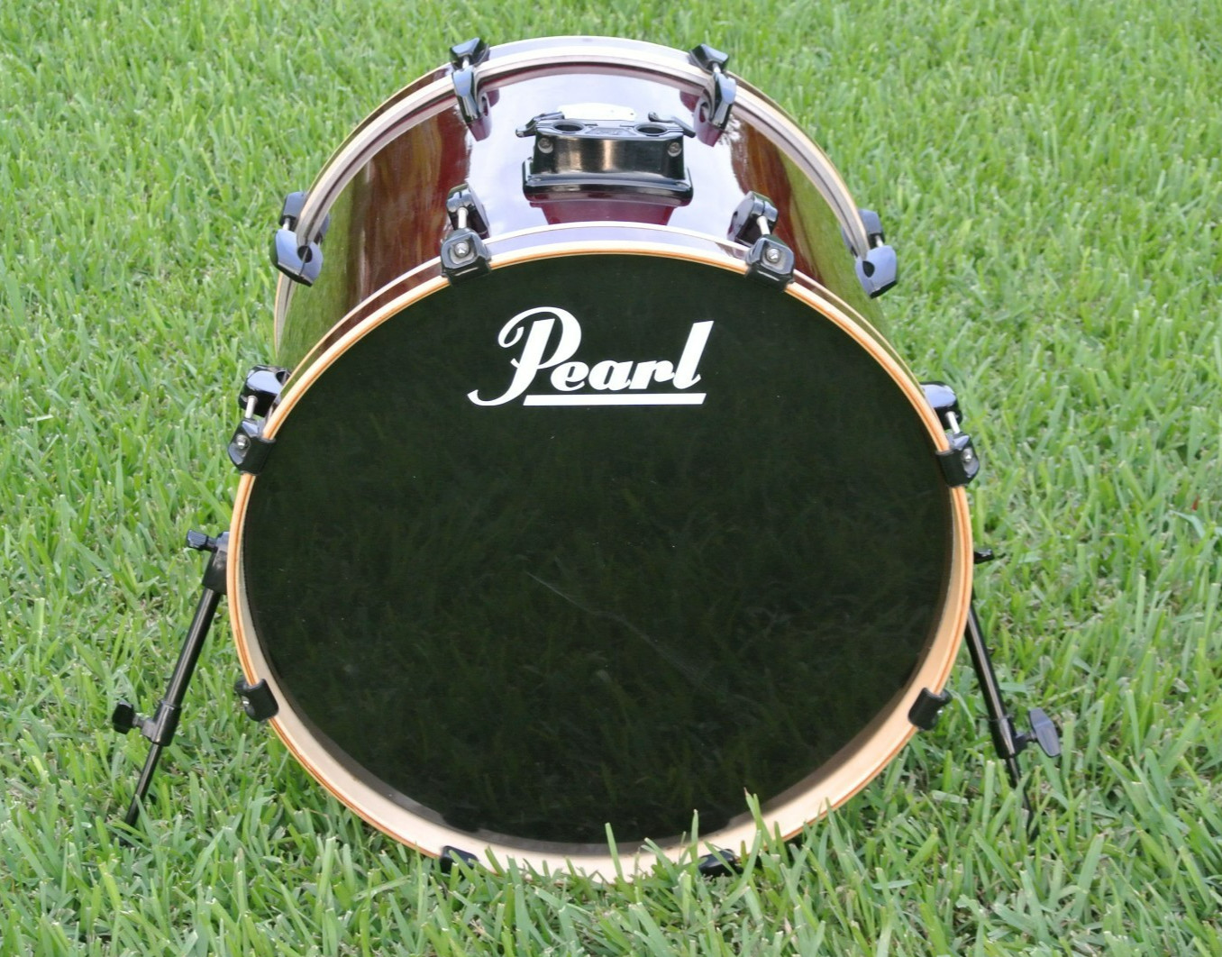PEARL EXPORT EX SERIES 22" BASS DRUM in RED WINE for YOUR DRUM SET! LOT K884