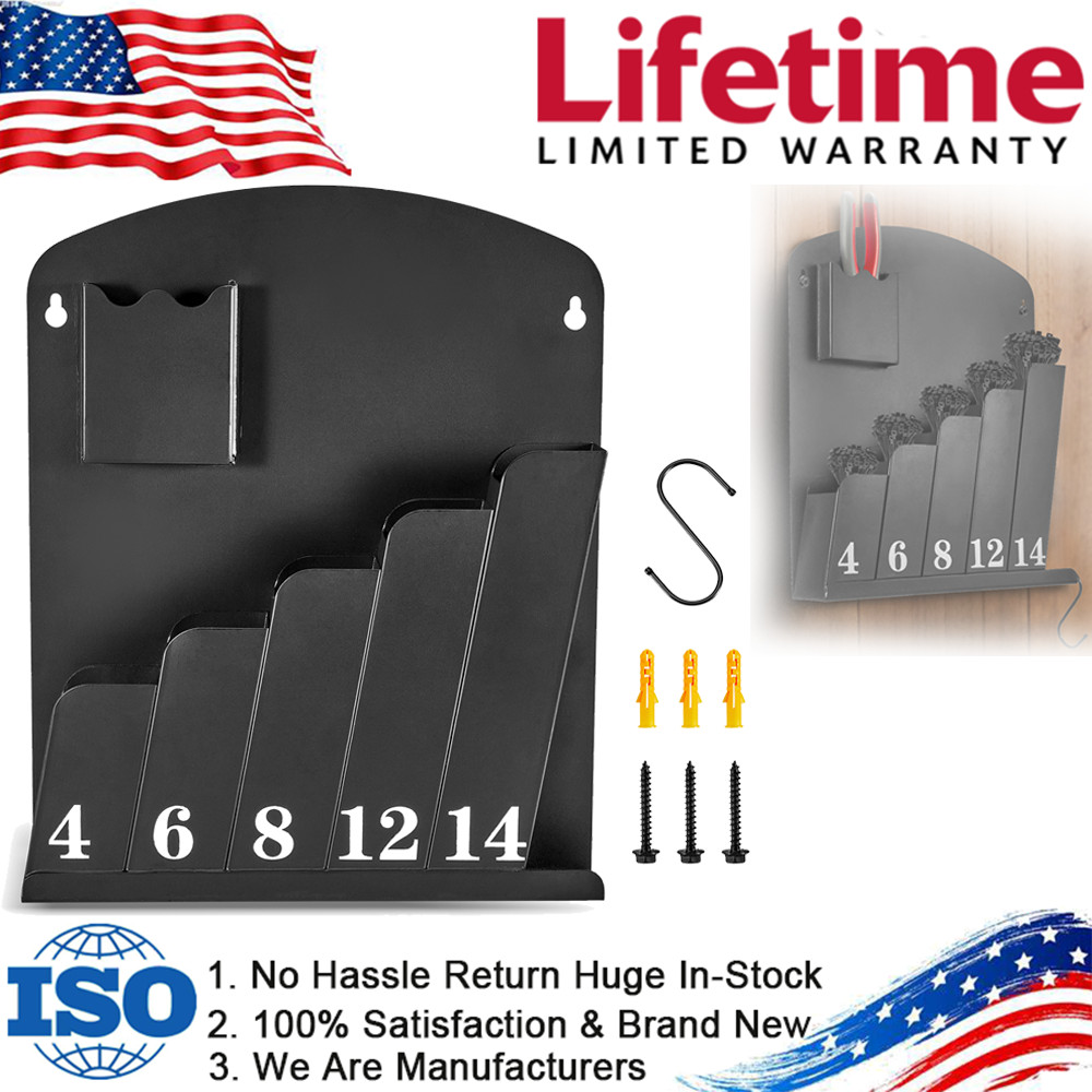 Cable Tie Holder Wall Mount Storage Rack For Zip Ties Workshop Garage Organizer