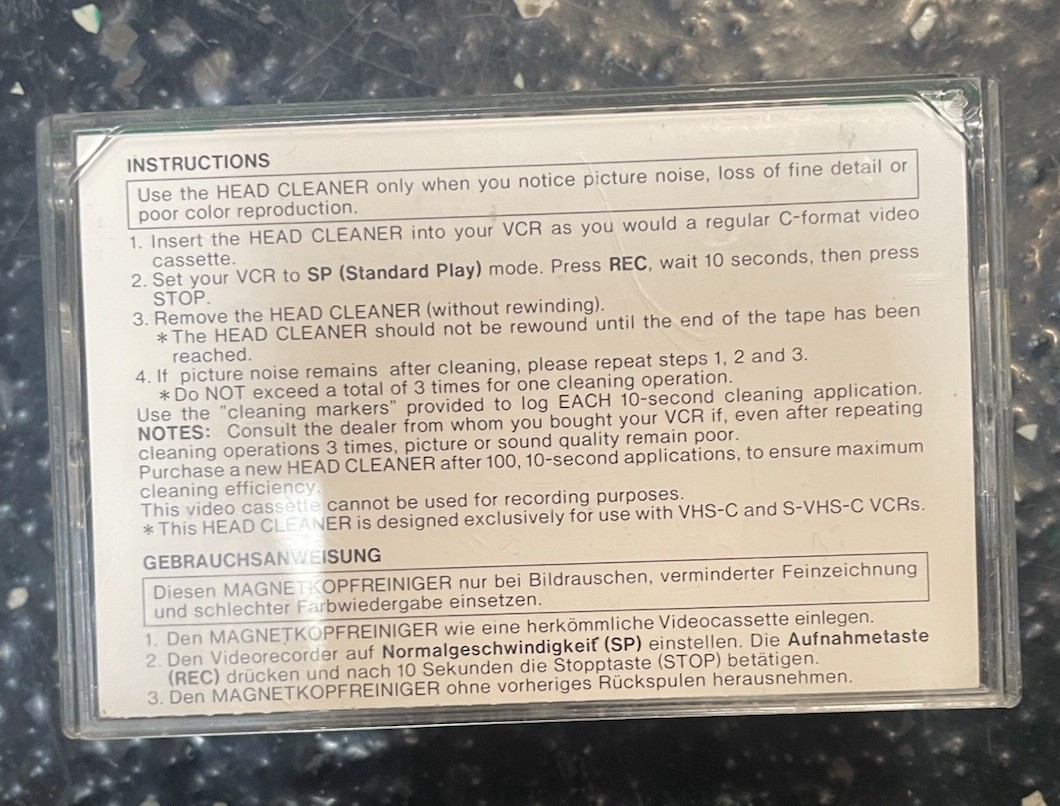Panasonic Palmcorder Variable Speed Full set