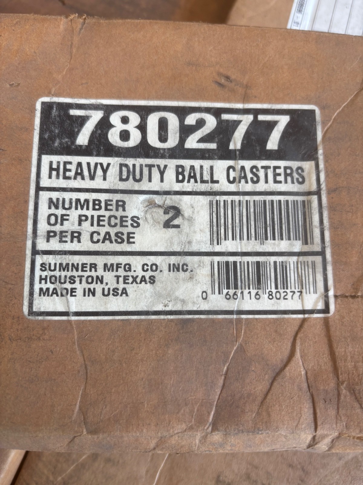 Sumner 780277 Ball Transfer Head Assembly Set (2 Pack) Pipe Stand V-Head