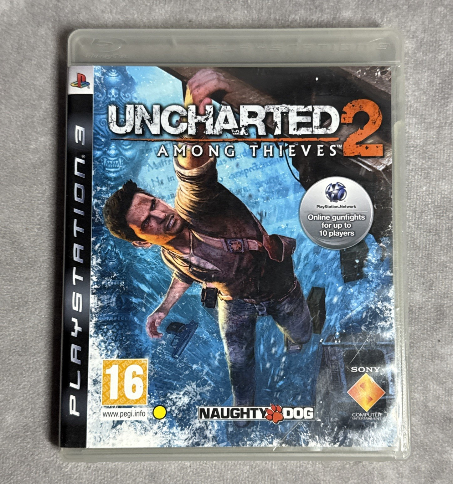 Uncharted 2 Among Thieves PS3 Empty Replacement Case Only