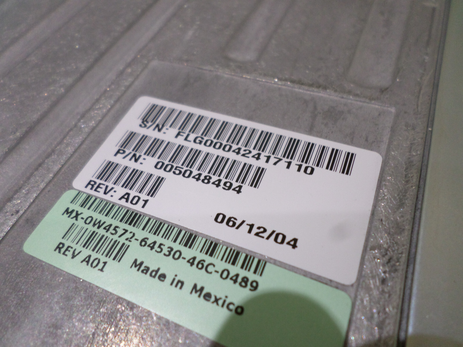 EMC Dell KAE 005048494 Storage Array 0W4572 CX-Series 2x PSU