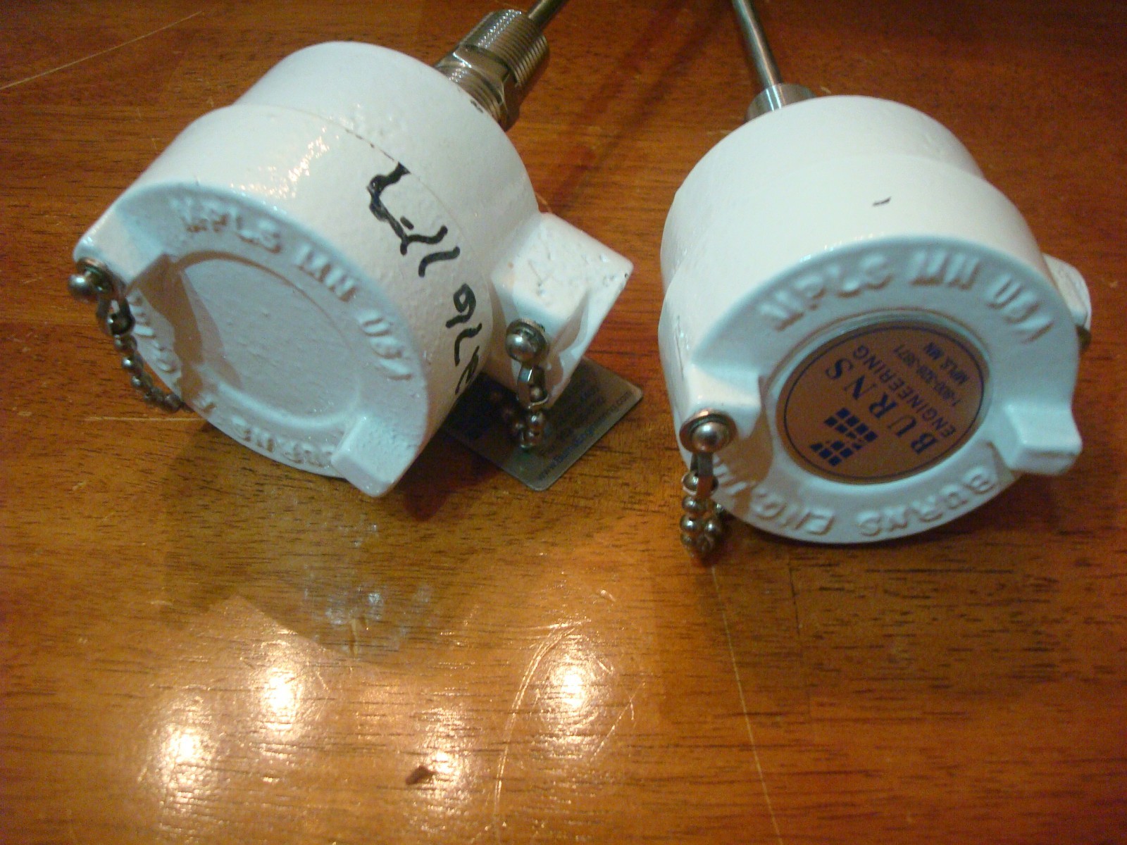Burns Engineering Temperature Immersion Sensor Probe Lot Model# 300L10A1EN093