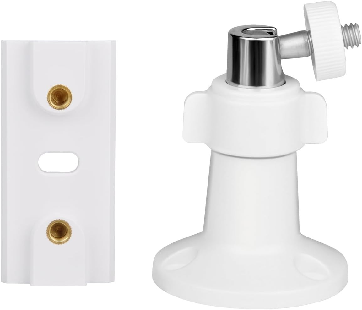 White Wall Mount for Spotlight Cam Plus/Pro Adjustable Camera Bracket 1-Pack