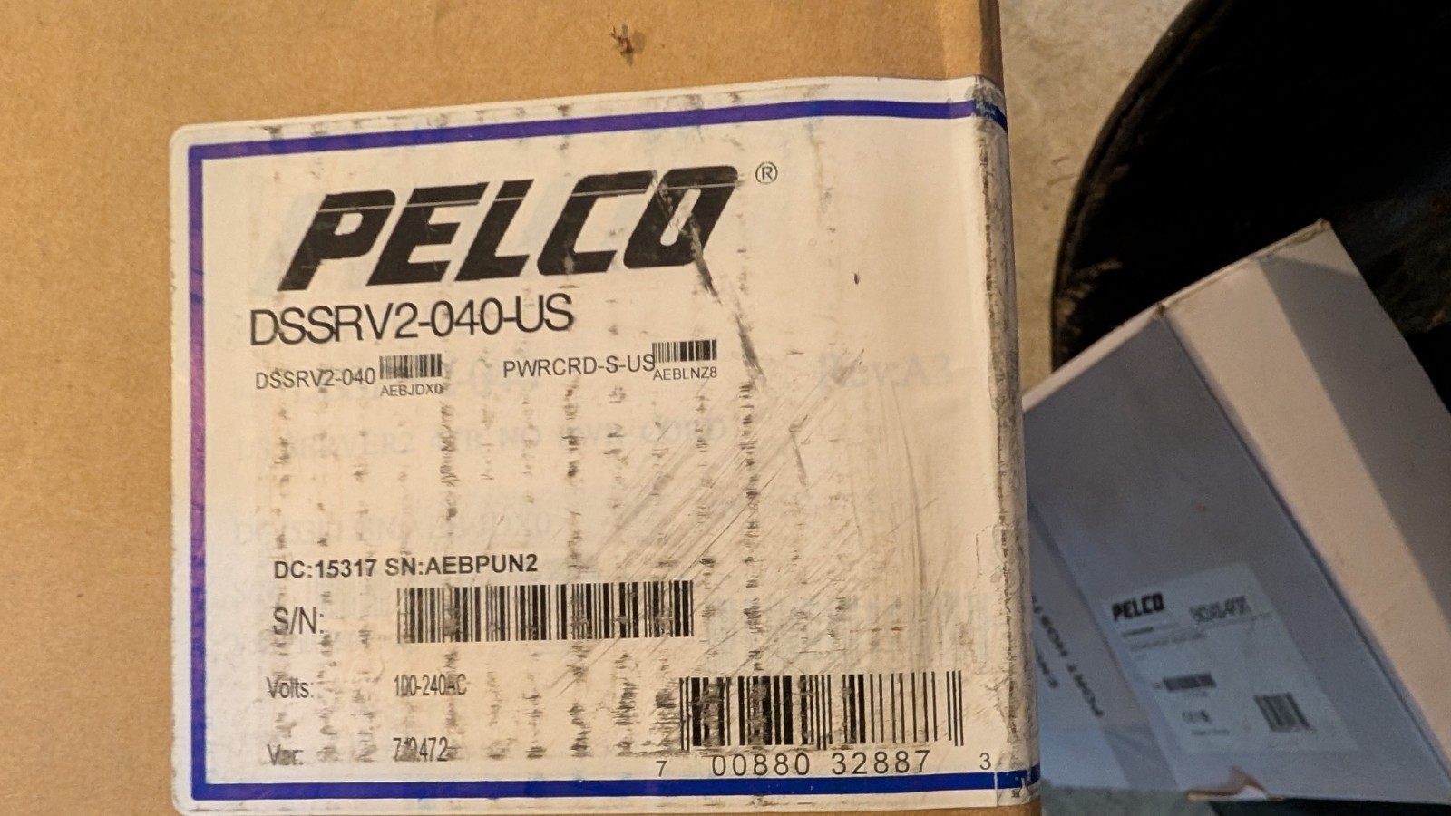 Pelco DSSRV2-040-US NVR 4TB & ENC5400-4 Port Hostcard NEW IN BOX's