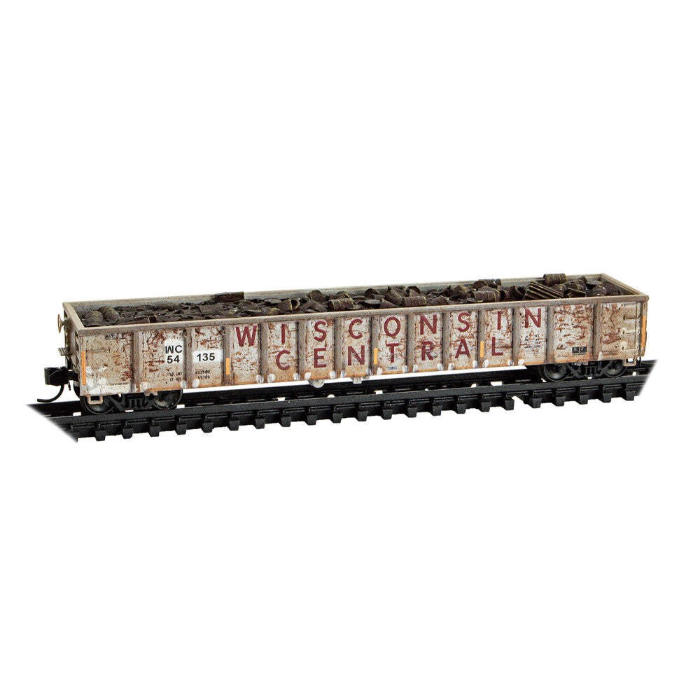 N Scale Weathered Wisconsin Central Rd# 54135