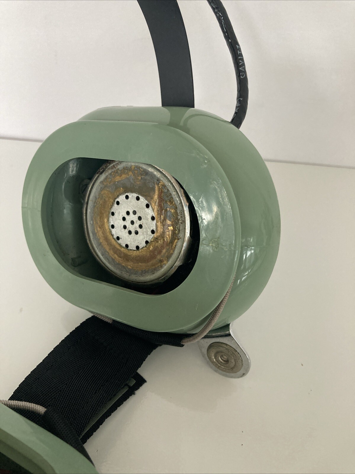 DAVID CLARK 12518G-06 H3320 PILOT HEADSET with Dynamic Amplified Mic, Untested