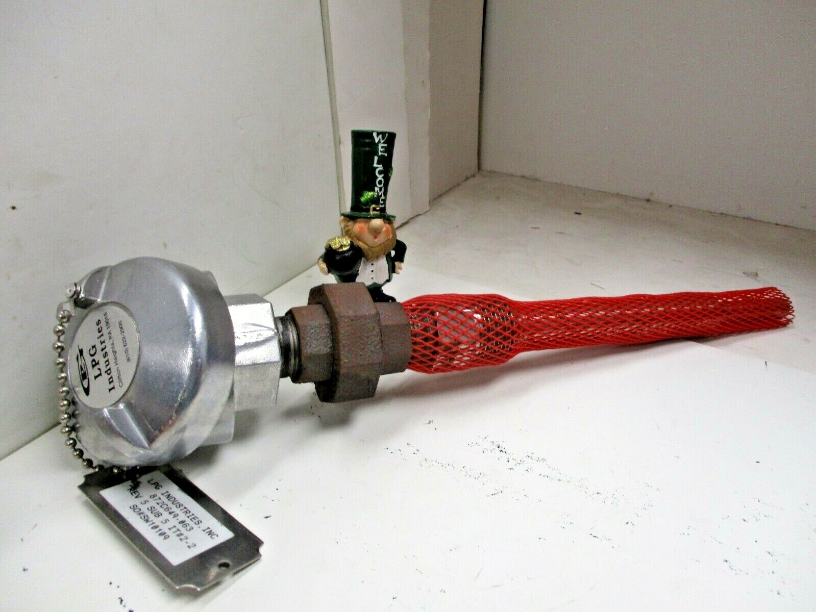 SIEMENS THERMOCOUPLE GROUNDED# 872C649-063 LPG INDUSTRIES DUAL JUNCTION NIB