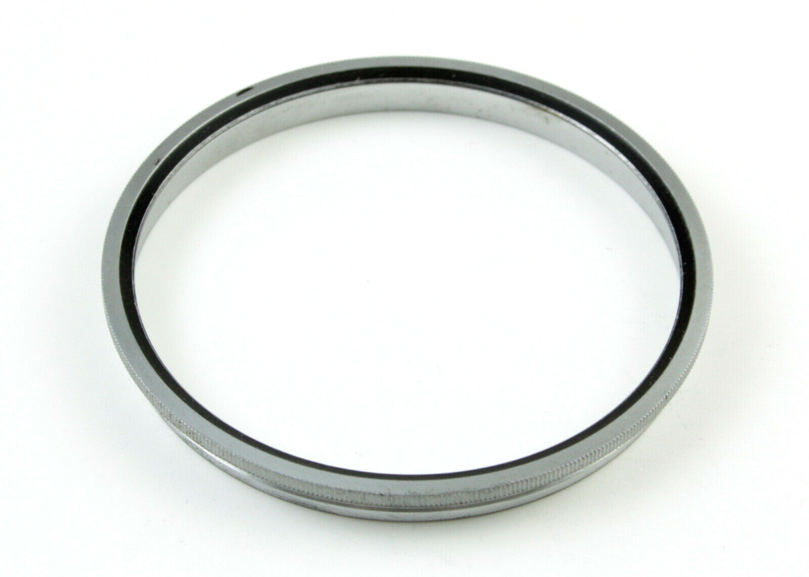 Series 8 (Series VIII) Silver Metal - Single-Threaded - Filter Retaining Ring