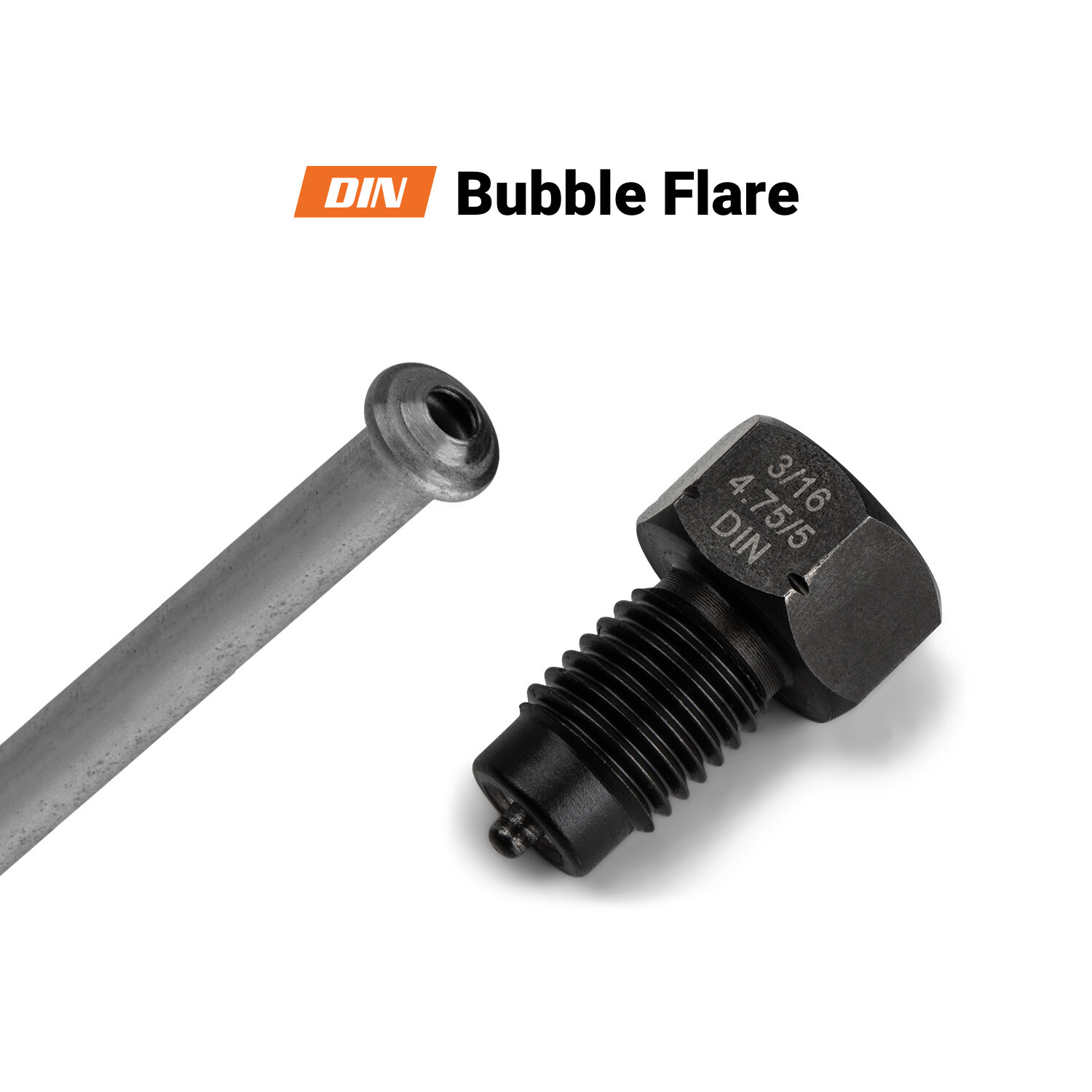 Capri Tools 3/16" Dual Head Flaring Tool, ISO Bubble Flare and SAE Double Flare