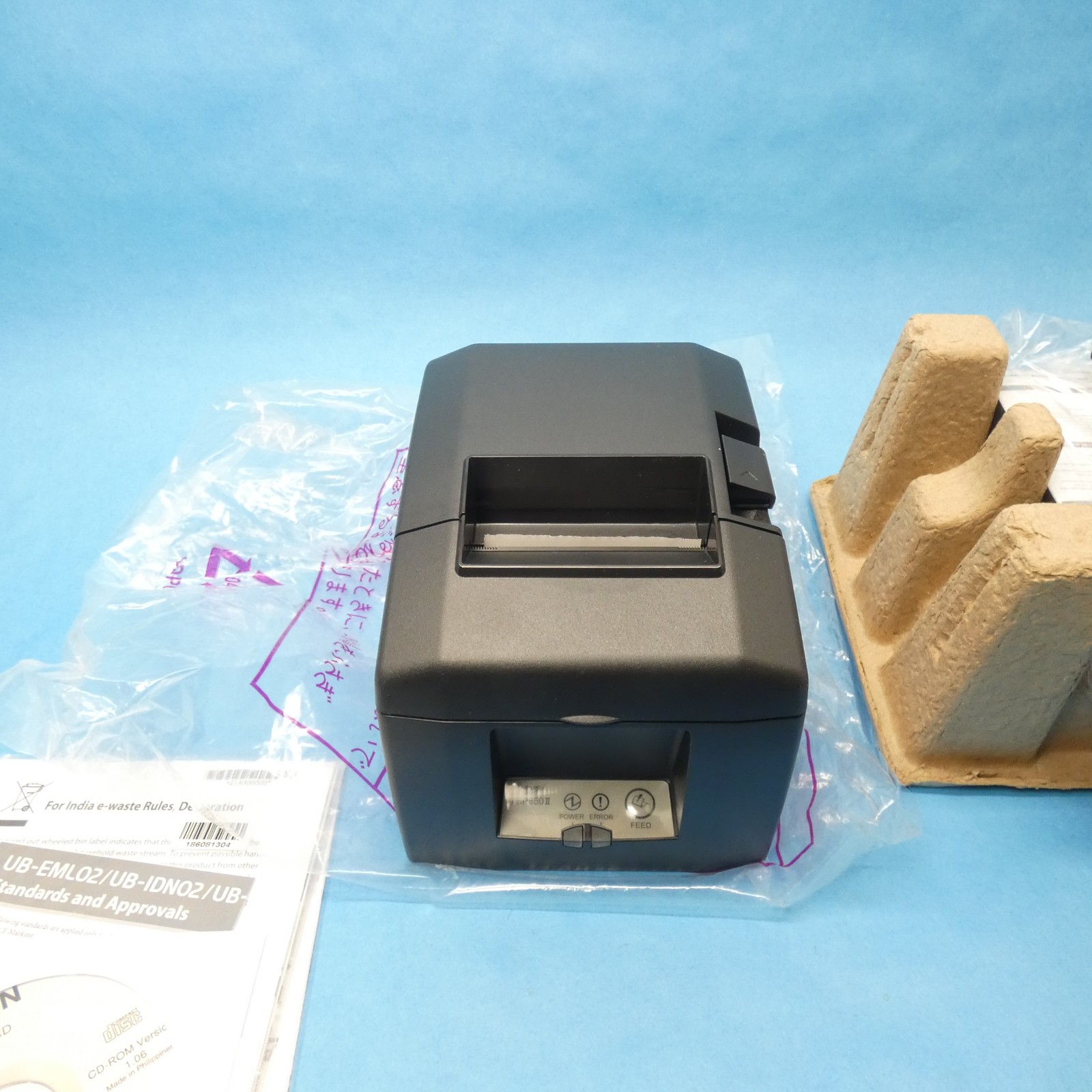 Star Micronics TSP654II Thermal Receipt Printer w/Cutter Ethernet/CloudPRNT/USB